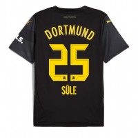 Camiseta Borussia Dortmund Niklas Sule #25 Segunda Equipación Replica 2024-25 mangas cortas